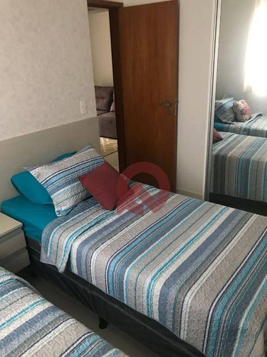 Imagem 10 de 18 de Apartamento Com 2 Dormitórios À Venda, 71 M² Por R$ 350.000,00 - Ocian - Praia Grande/sp - Ap1216