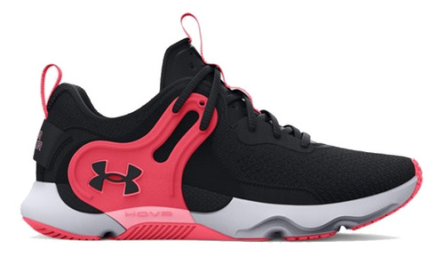 Championes Under Armour Hovr Apex Negro/rosado De Dama