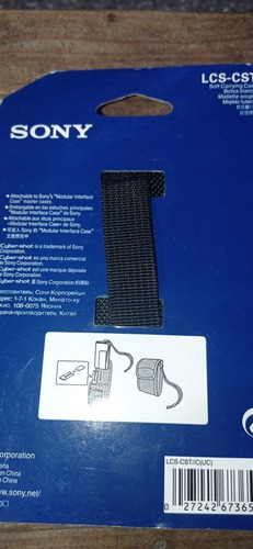 Imagen 5 de 6 de Estuche Protector Antigolpe Camara Digital Sony Lcs-cst