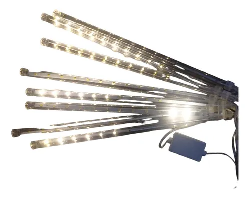 Luces Navidad Hogar, Lluvia Meteoro 8 Tubos Led