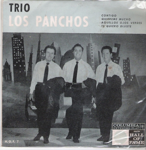 Trio Los Panchos Ep 4 Temas Vinilo Con Tapa Excelente