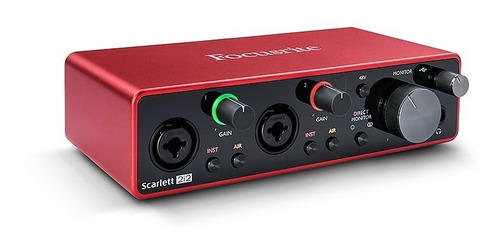 Interfaz Audio Focusrite Scarlett 2i2 3er Generacion Nueva!