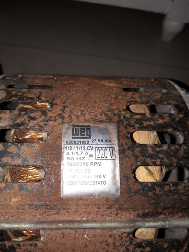 Motor Usado Lavarropas Bosch 600 Fiicha 5 Pi (Usado)