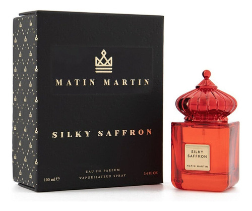 Perfume Unisex Matin Martin Silky Saffron Eau Parfum 100ml
