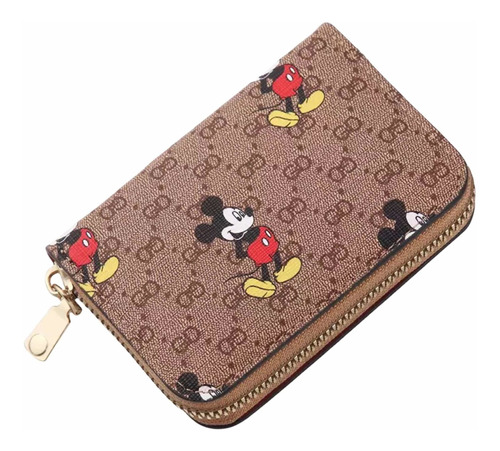 Billetera Porta Tarjetas De Crédito Mickey Mouse