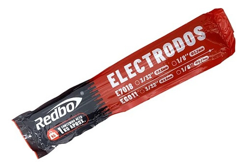 Electrodo E7018 1/8  3.2mm 1 Kg Redbo