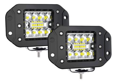 2 Luz Led 18 V Turbo 3x3 Para Montaje Auto Todoterreno