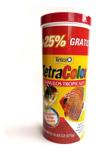 Tetra Color Granulos +25% 375gr - g a $159