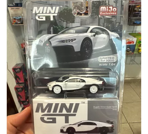 Mini Gt Chase Bugatti Chiron Super Sport White #569 Mijo Ex