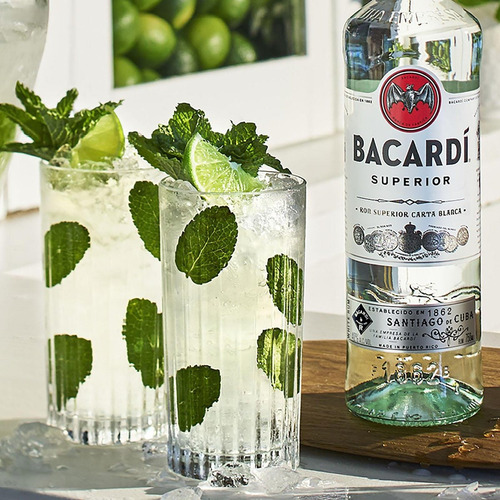 Imagen 4 de 6 de Ron Bacardí carta blanca 750mL