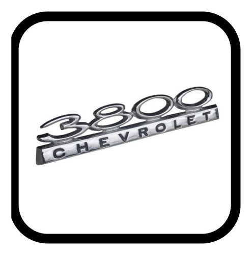 Emblema 3800 Guardabarro Chevrolet Opala