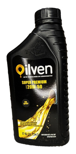 Aceite 20w50 Oilven Super Premium