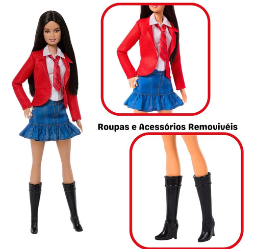 Boneca Barbie Lupita Original Coleção Rebeldes Rbd