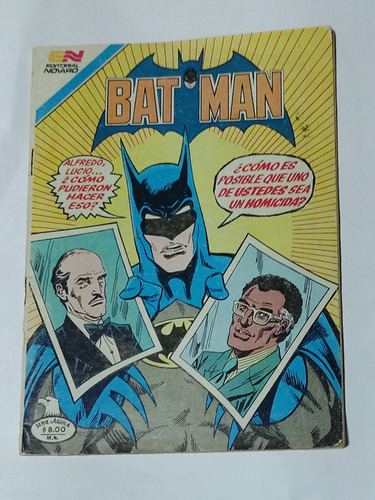 Batman Novaro Aguila 2-1157 Antiguos Comics 