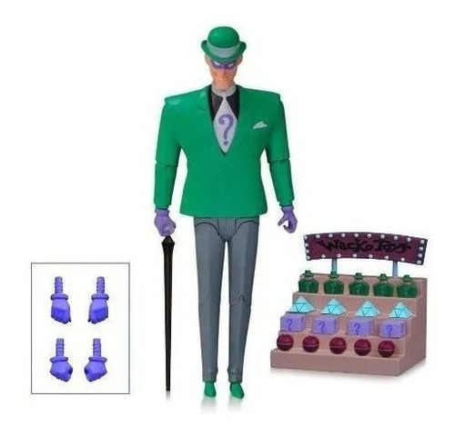  Charada - Batman Animated Series Riddler - Dc Collectibles 