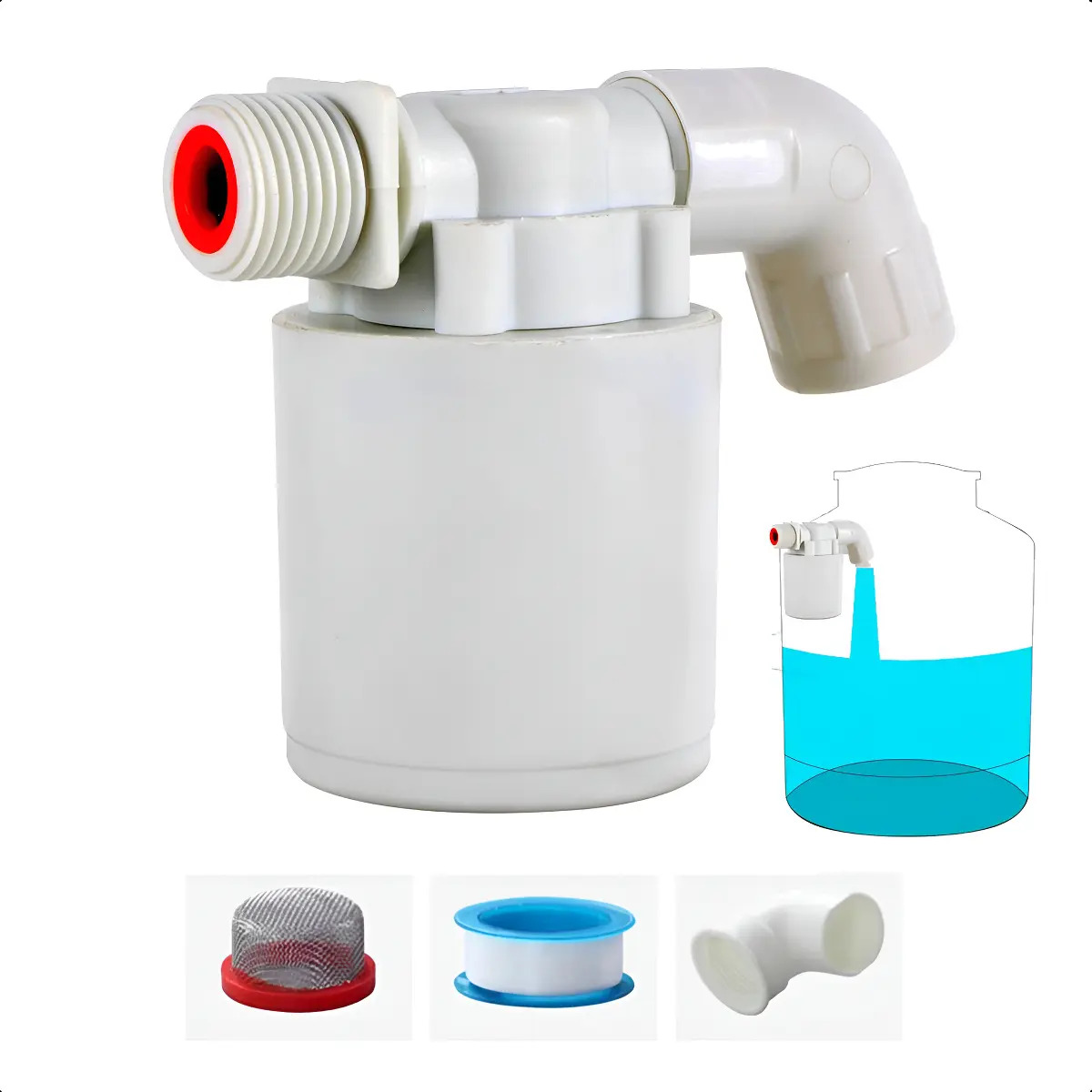 Boia Caixa D'água Nível Tanque Boiler Ultra Resistente N/a