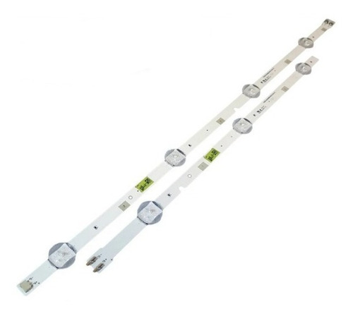 Par Barra De Led Tv Samsung Un43j5200 Un43j5200ag Barra Led