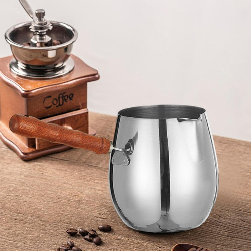 Cafetera Turca, Calentador De Y Leche, Olla Para Té 300ml