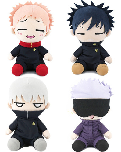 4pcs/set Jujutsu Kaisen Peluche Muñeca Niños Navidad Regalo 