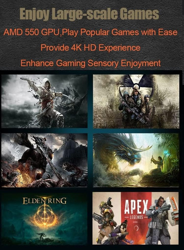Srhonyra Radeon Rx 550 4gb Gaming Graphics Tarjeta Gddr5 128