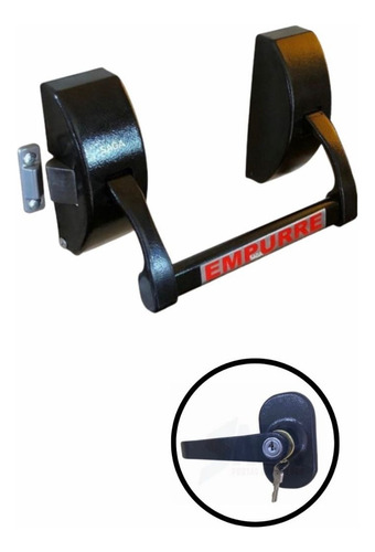 Saga Portas Barra Antipânico Push Modelo Simples