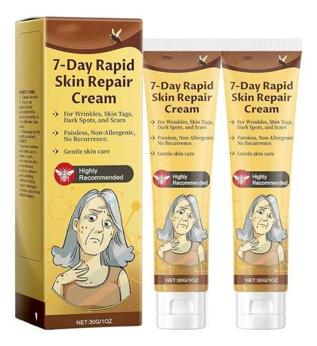 Crema Reparadora Rápida Para La Piel De 7 Días, Crema Todo E