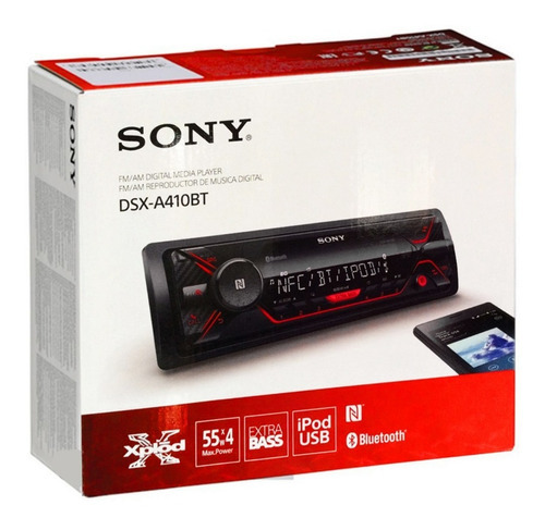 Imagen 4 de 6 de Sony Autoradio DSX-A41BT con Extra Bass, USB y conexión Bluetooth