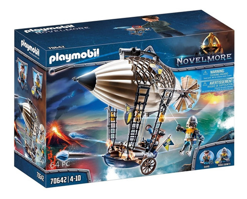Playmobil Play Set Novelmore Zeppelin Novelmore Original 