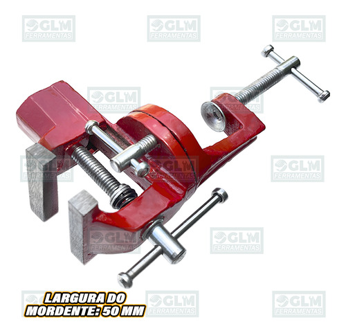 Mini Torno De Bancada 2'' Base Giratória - Excellent 5rr