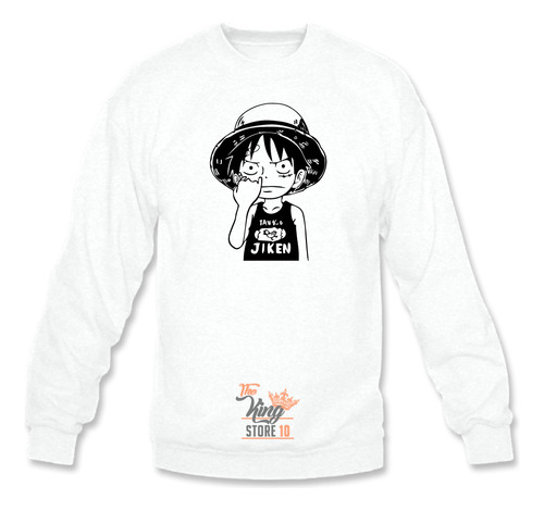 Poleron Polo, Tanko Jiken, Luffy Kid, One Piece, Barcos, Piratas / The King Store