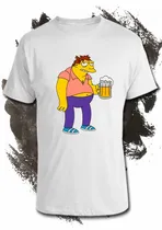 Comprar Remera Los Simpsons - Barney- Envios Hay Stock (smp2)
