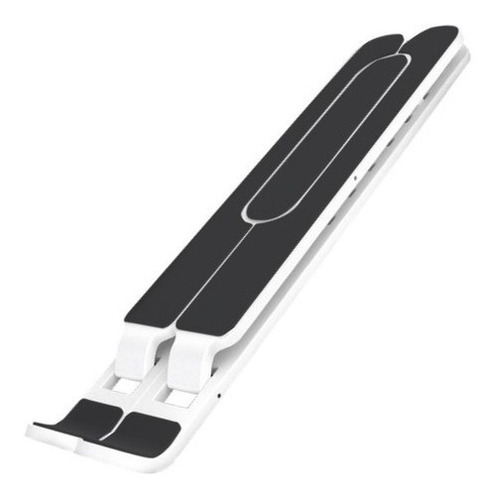 Imagen 2 de 7 de Soporte Notebook Nisuta Plegable Regulable Plástico Aluminio