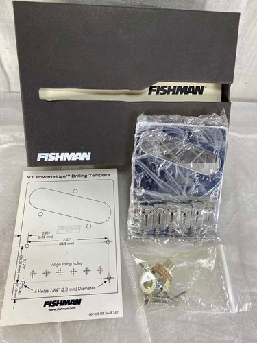 Ponte Fishman Pro-tel-101 Powerbridge Telecaster C/ Captador
