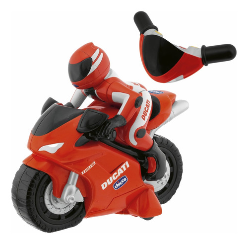 Motocicleta A Control Chicco Ducati 1198 Con Volante Remoto