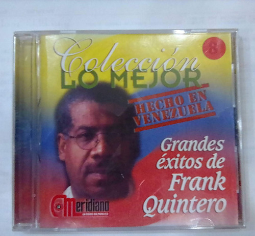 Frank Quintero. Grandes Exitos 8. Cd Org Usado. Qqb.