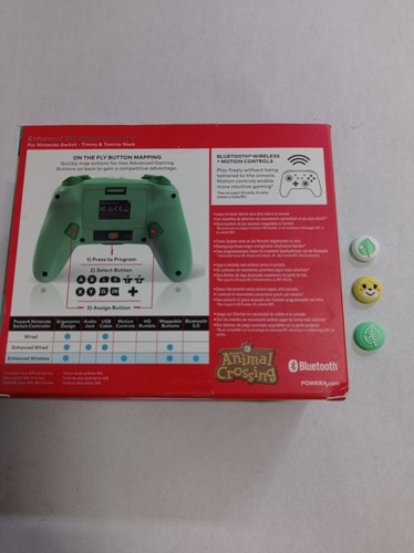 Control Nintendo Switch Ac Tymmy And Tommy Nook Power A Color Verde