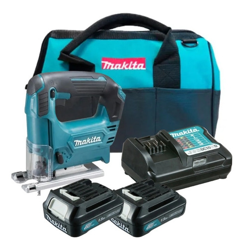 Serra Tico Tico Makita 2 Bateria 12v Jv101 Carregador +bolsa