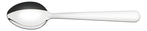 Colher de mesa Tramontina Malibu X 12, cor prateada