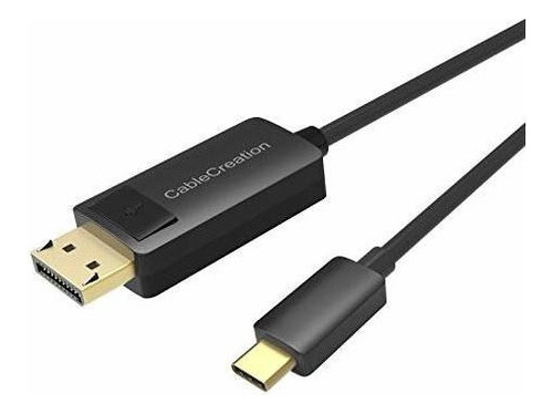 Cable Thunderbolt Cable Usb C A Displayport 6ft 4k @ 60hz, 2