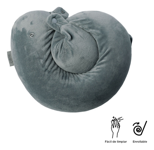 Almohada Cuello De Viaje Memory Foam Jet Pillow Totto