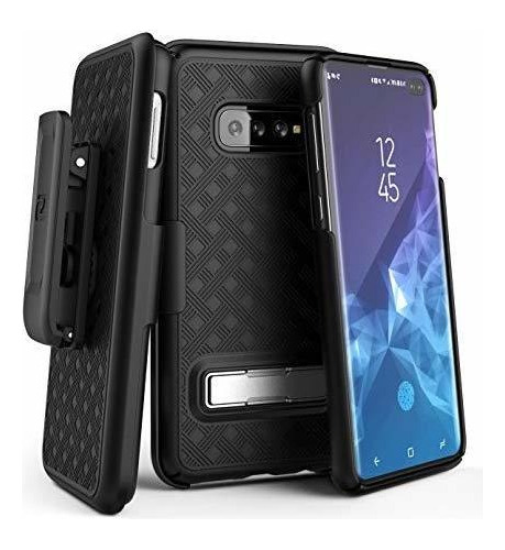 Funda Protector Clip Cinto Compatible Con Galaxy S10 Plus