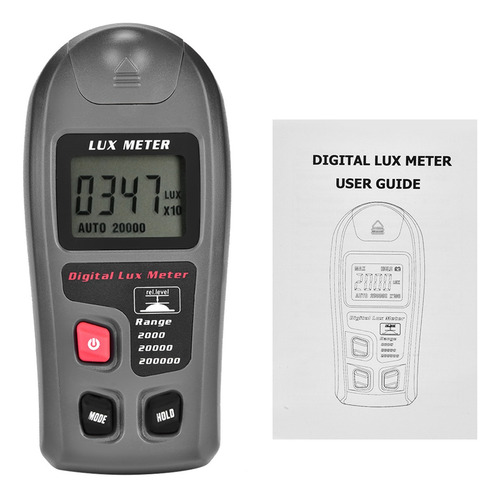 Medidor De Luz Digital Mt-30 Con Pantalla Lcd