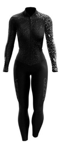 Vezz0 Mono Negro Mujer Maillot De Ciclismo Mono