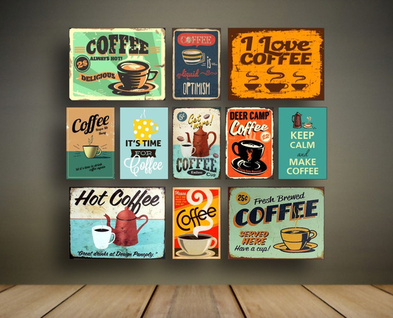 Carteles Vintage Cafe | MercadoLibre ?