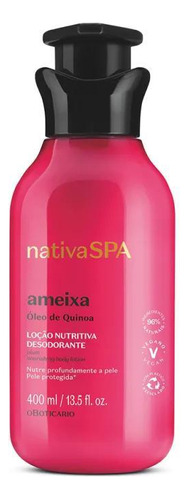 Hidratante Desodorante Ameixa Nativa Spa 400ml