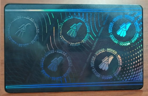 Imagen 2 de 2 de Hologramas Completo Seguridad Credenciales Pvc Aguila México