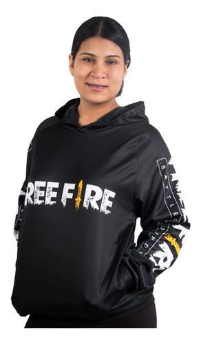 Sudadera Sublimada Free Fire Hoodie