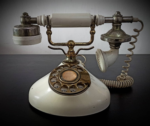 Antiguo Telefono Vitange Estilo Frances Original Años 70!!!