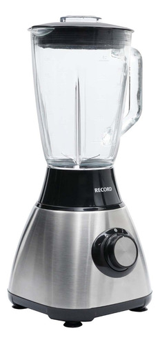 Licuadora Record Rec-inlac6001.5l 4vel + Pulsador Inox