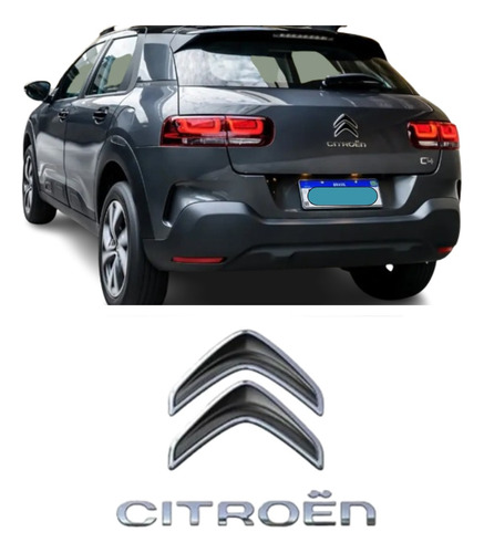 Emblema Da Tampa Traseira - Citroen C4 Cactus 9826801580